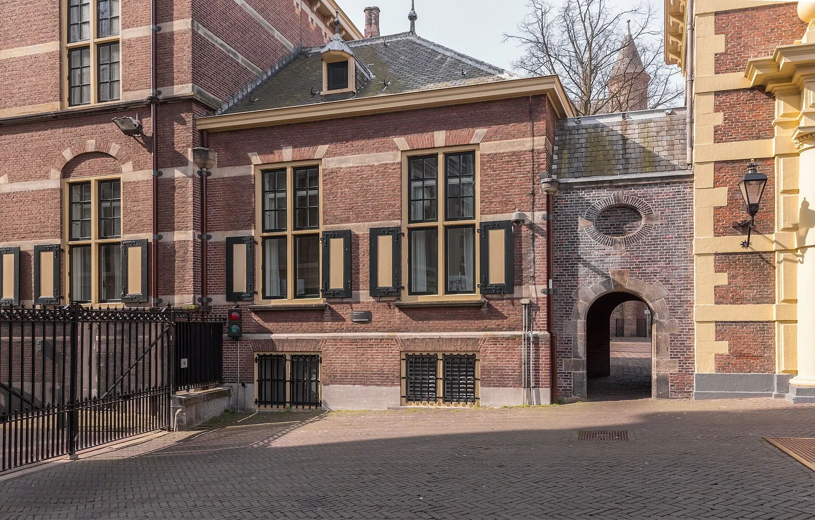 Het Binnenhof in Den Haag, politiek centrum van Nederland