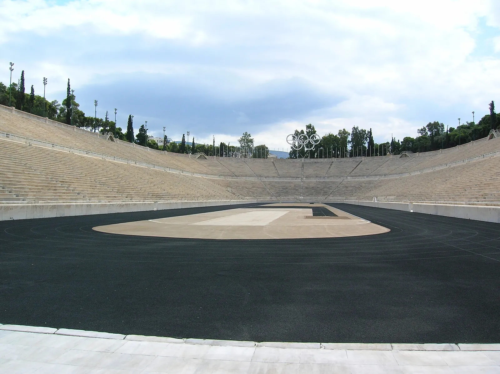 Stadion in Athene, de stad van Stefan de Vrijs mogelijke nieuwe club Panathinaikos (ter illustratie)