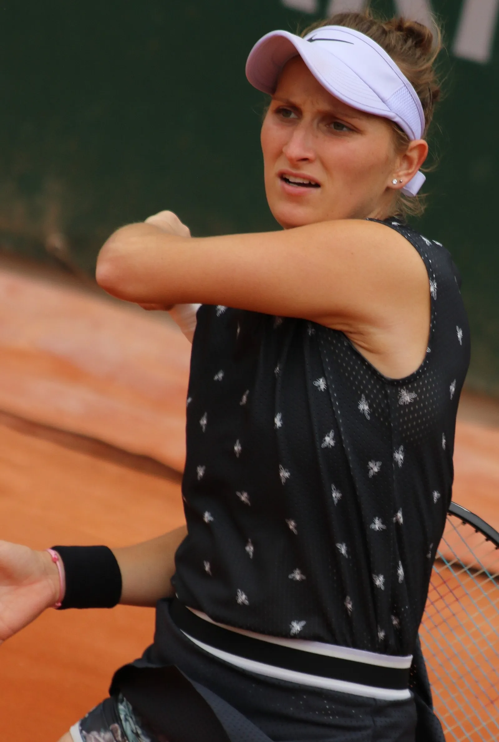 Markéta Vondroušová in actie