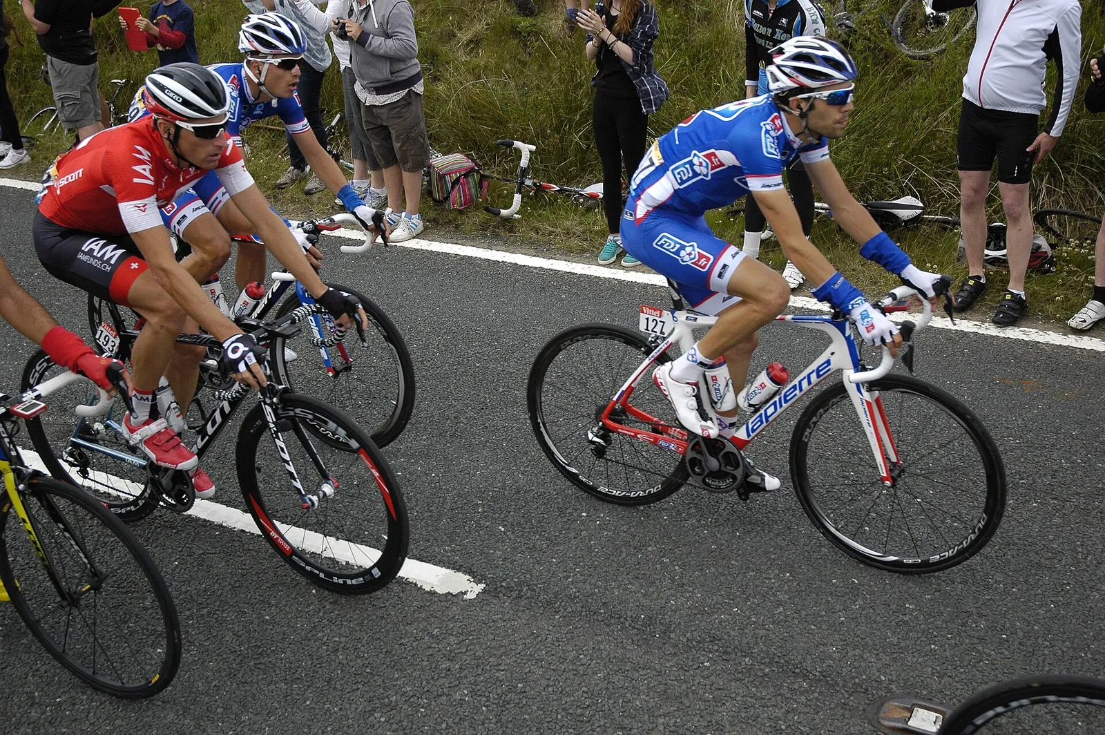 Het peloton in de Tour de France (archiefbeeld, ter illustratie)