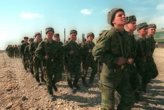 Russische militairen (archiefbeeld, ter illustratie)
