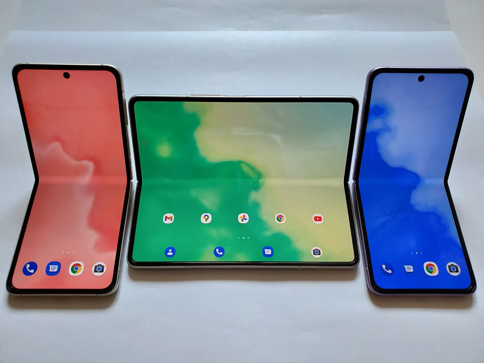 Samsung Galaxy Z-vouwtelefoons (archiefbeeld, ter illustratie)