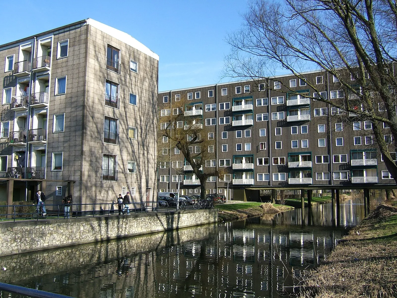 Sociale woningbouw in Amsterdam-West (ter illustratie)