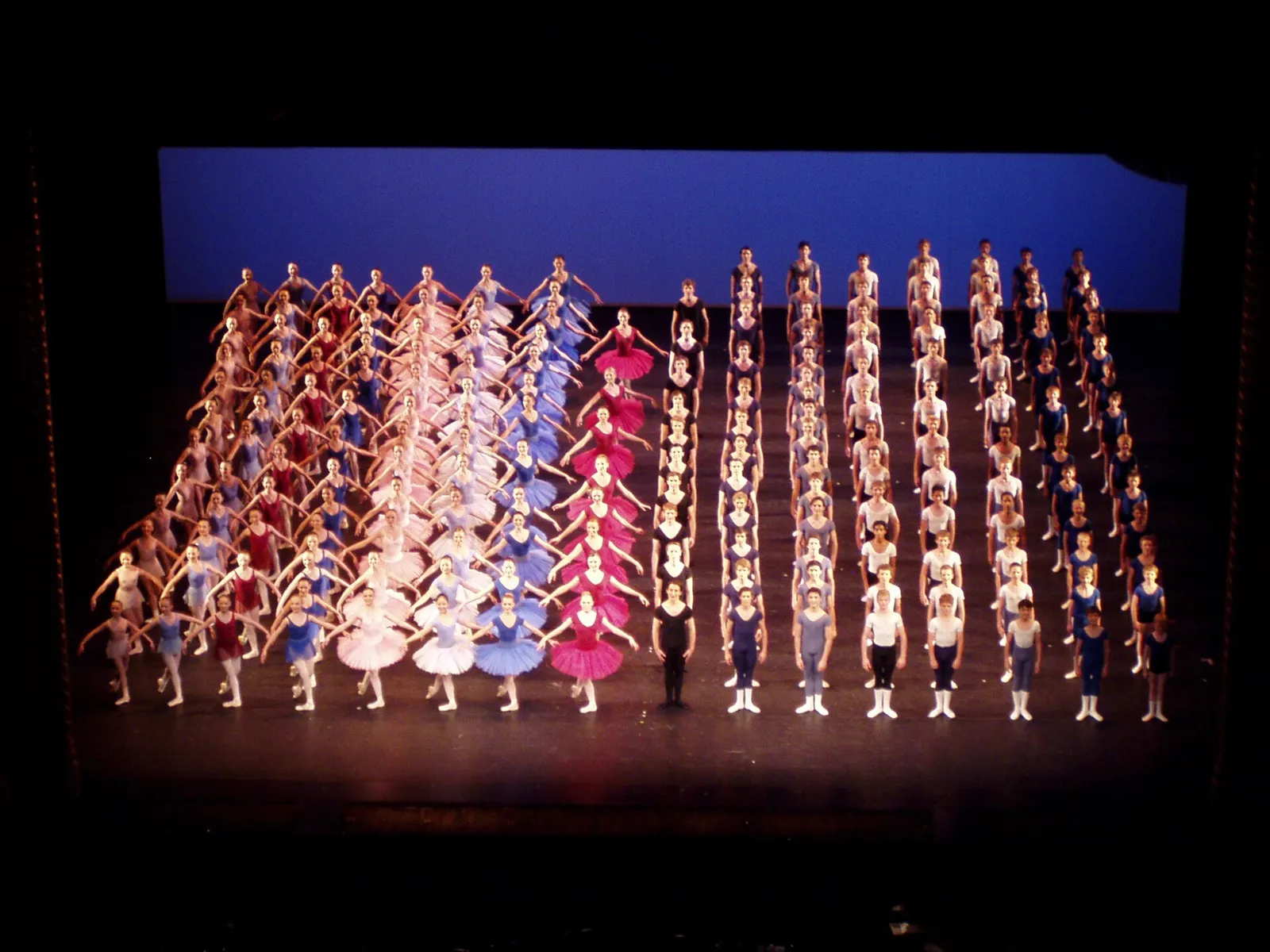 Dansers op het toneel bij een balletvoorstelling (archiefbeeld, ter illustratie)