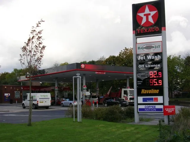 Een tankstation (ter illustratie)