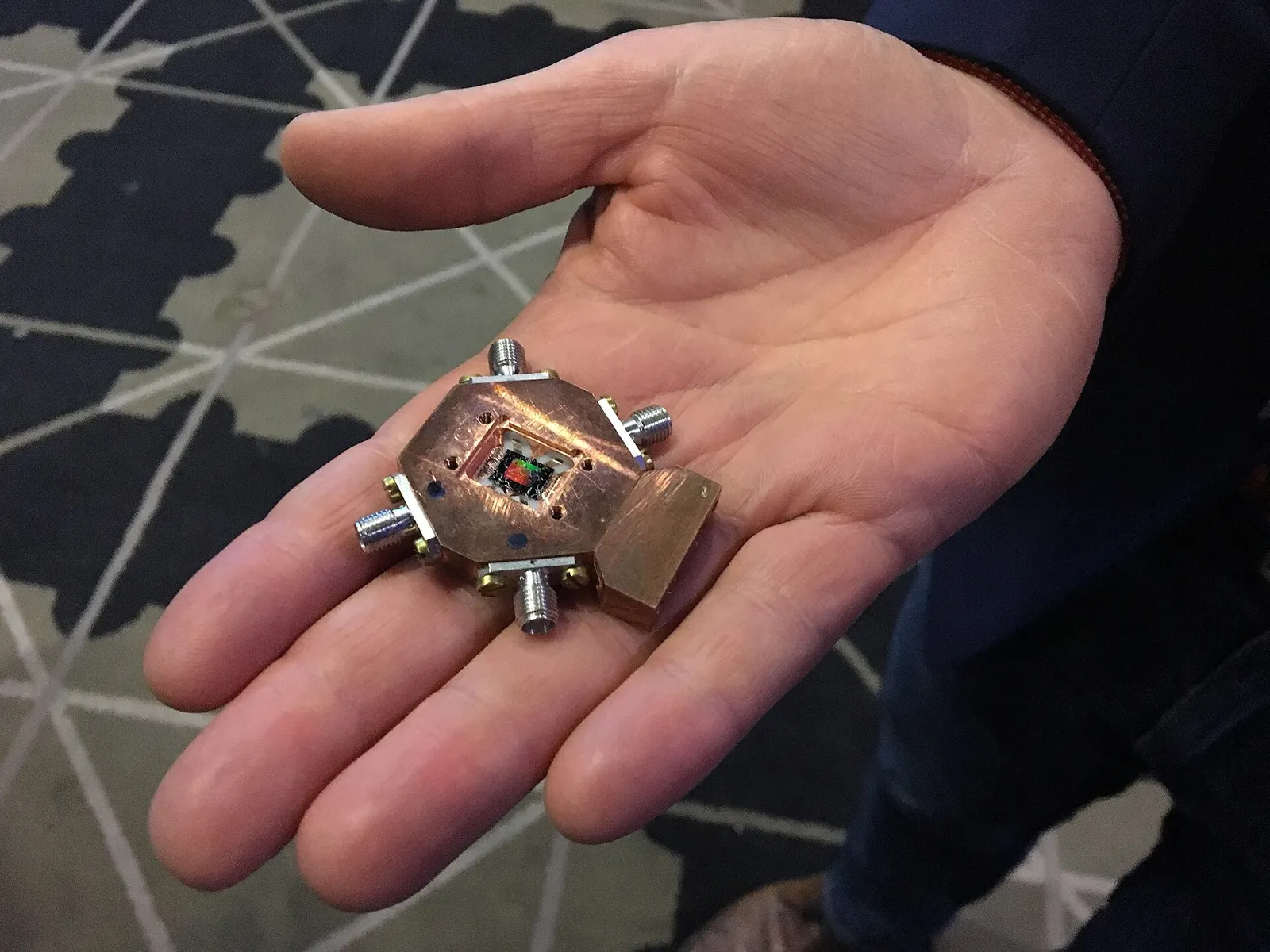 Een quantumcomputer in een laboratorium (archiefbeeld, ter illustratie)