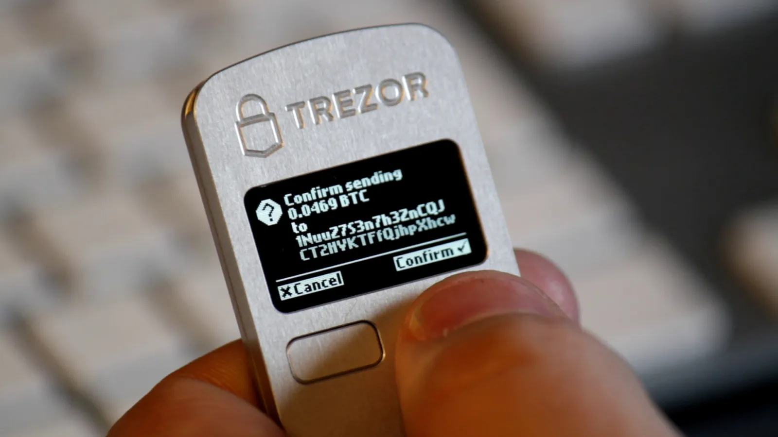 Een fysieke munt met bitcoinlogo (ter illustratie)
