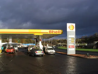 Een tankstation (ter illustratie)