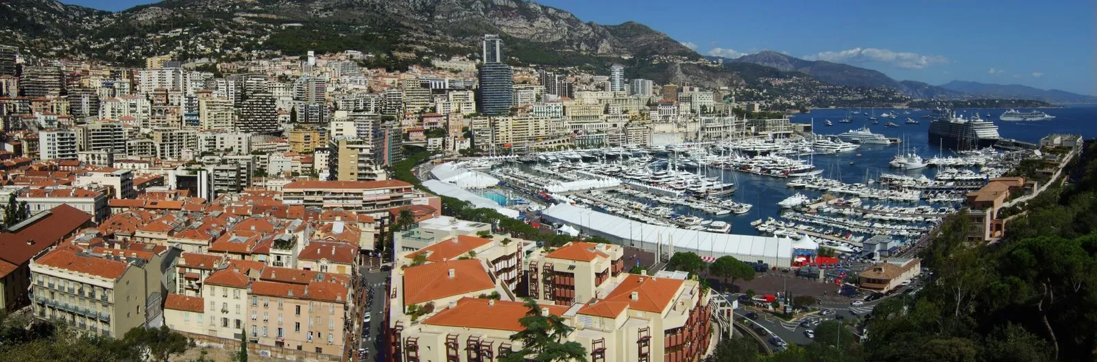 Panorama van Monte Carlo, Monaco (archiefbeeld, ter illustratie)