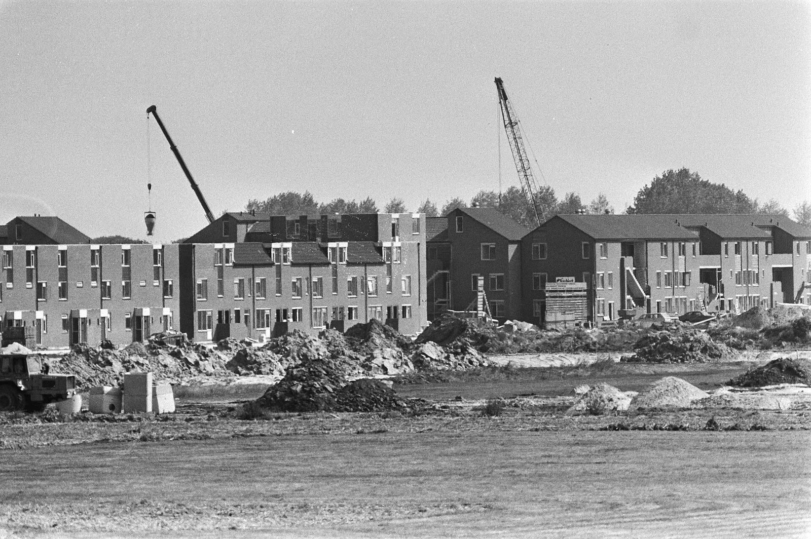 Nieuwbouw van woningen (archiefbeeld)