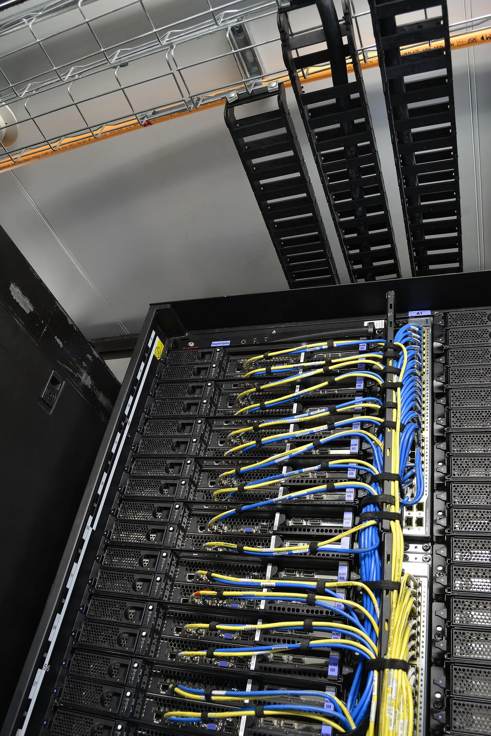Serverruimte in een datacenter (ter illustratie)
