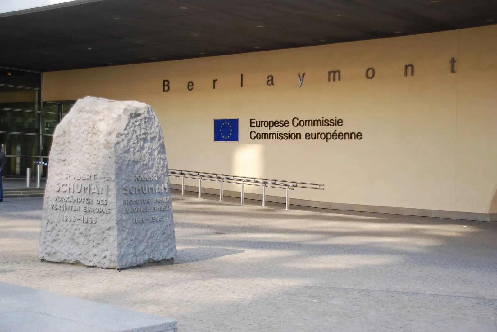 Het Berlaymontgebouw in Brussel, hoofdkwartier van de Europese Commissie