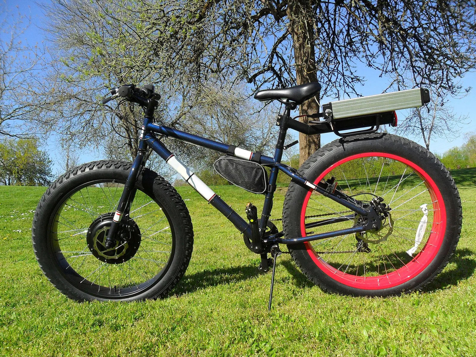 Een fatbike met dikke banden (archiefbeeld, ter illustratie)