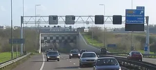 Een Nederlandse snelweg (ter illustratie)