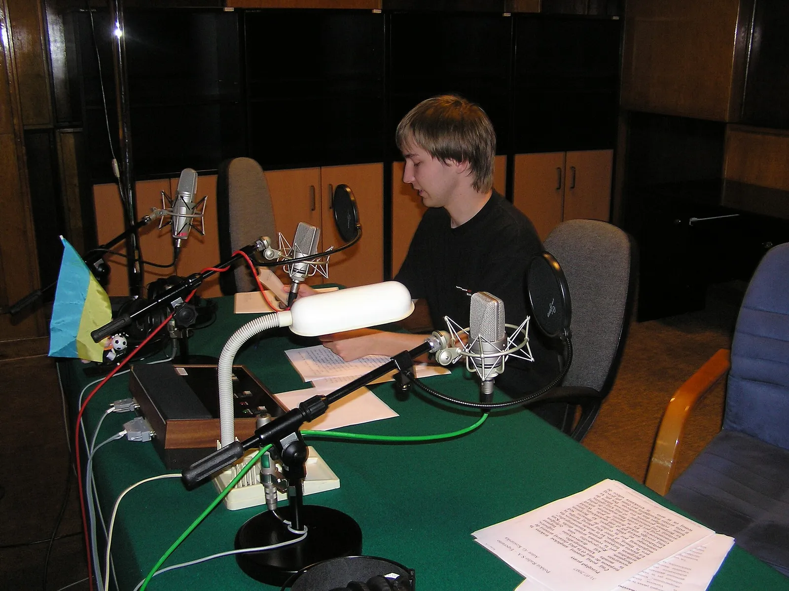 Een radiostudio (ter illustratie)
