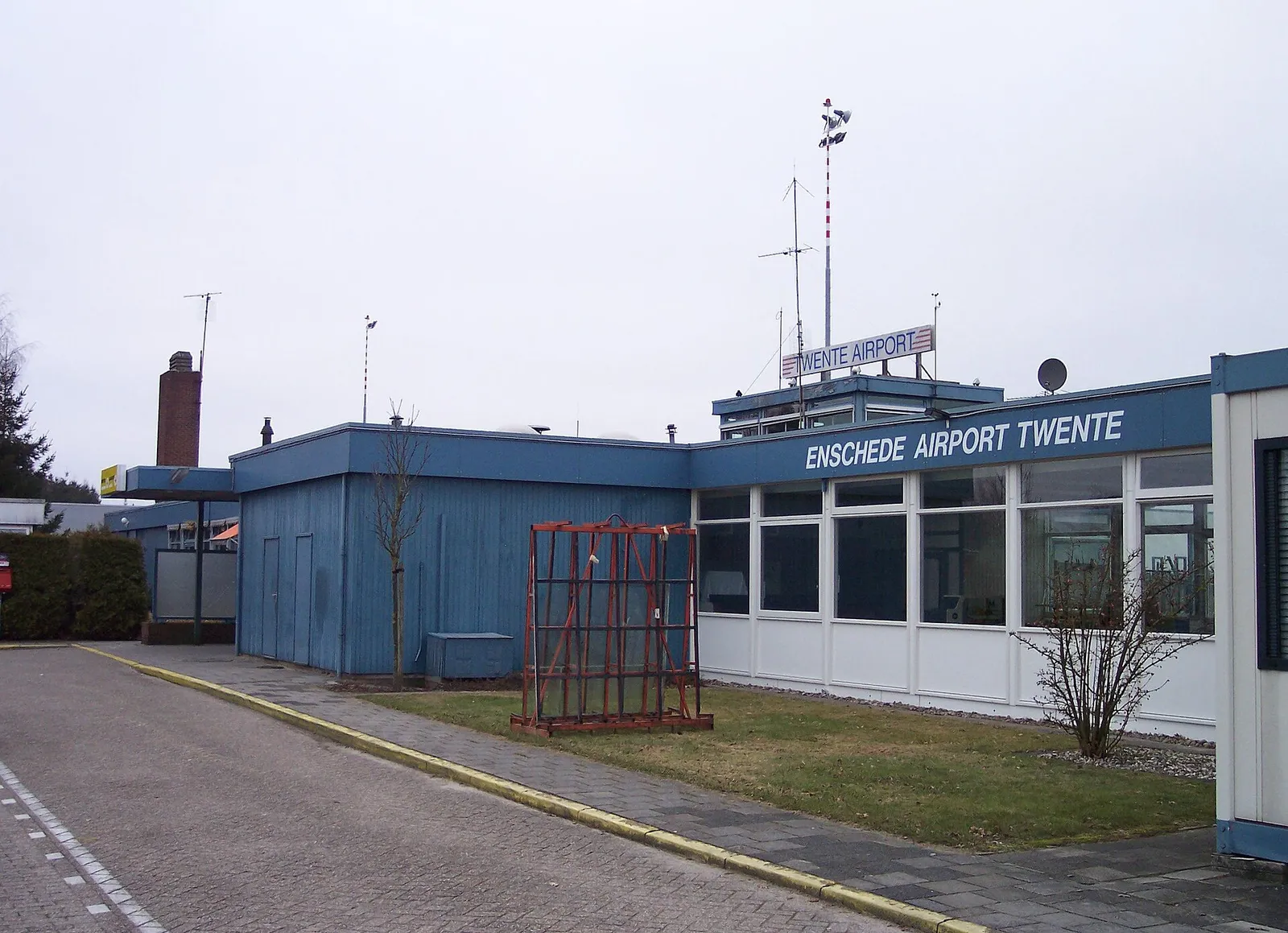 Twente Airport bij Enschede (archiefbeeld)