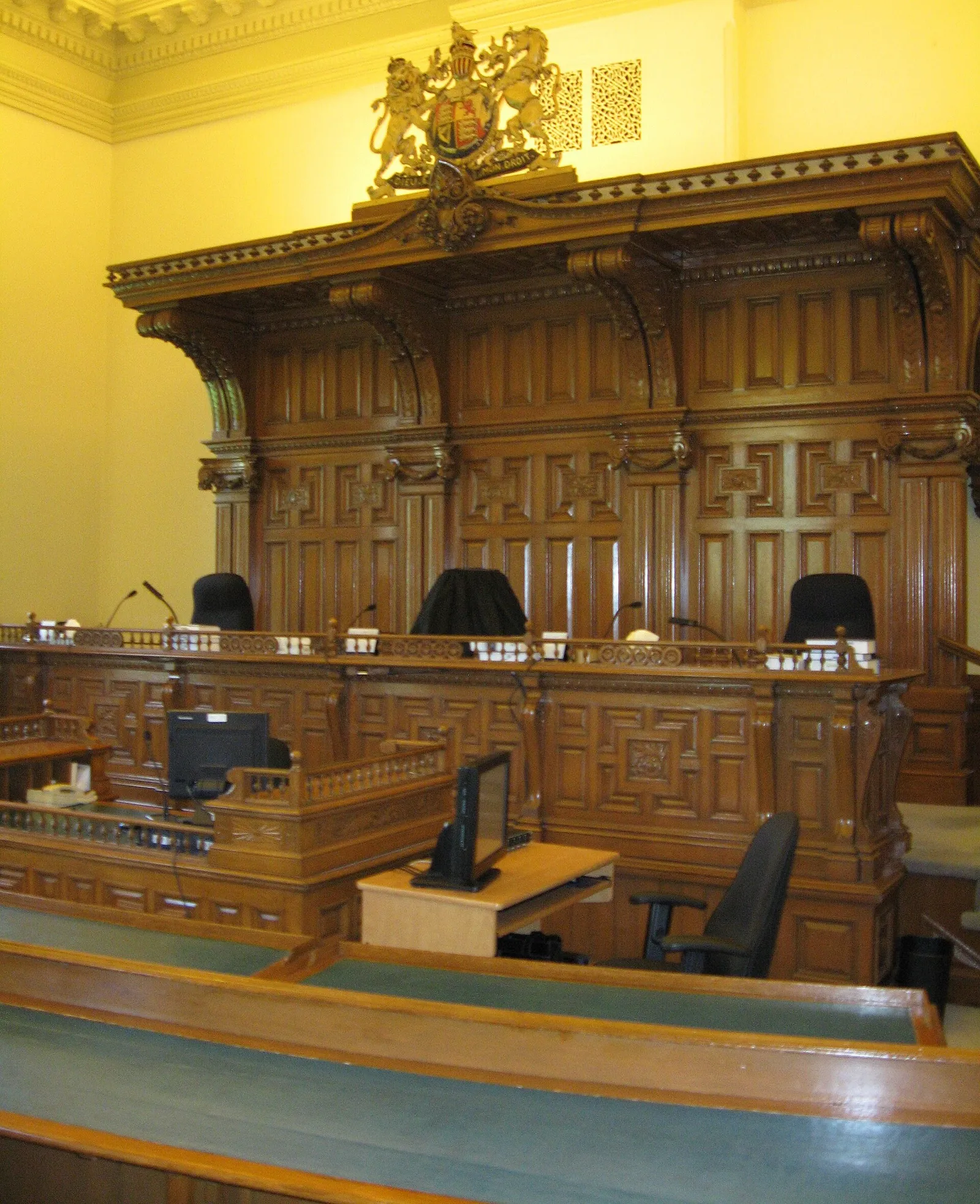 Een rechtszaal (archiefbeeld, ter illustratie)