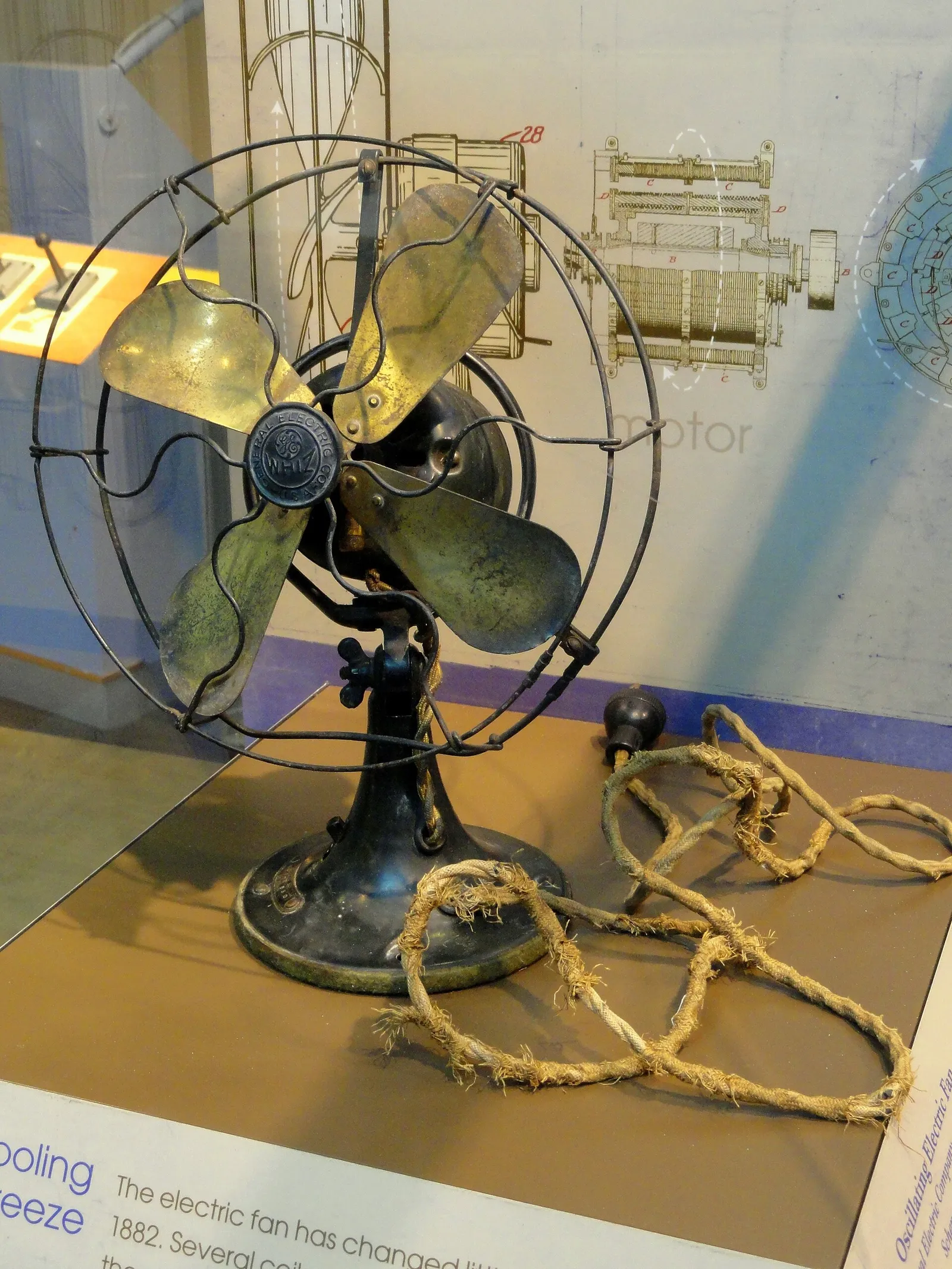 Een ventilator (ter illustratie)
