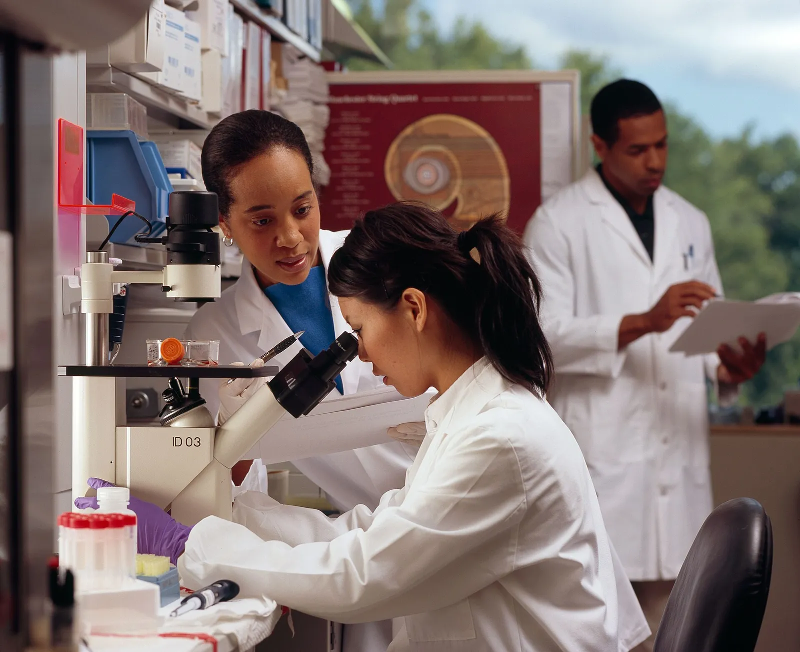 Onderzoekers in een laboratorium (archiefbeeld, ter illustratie)