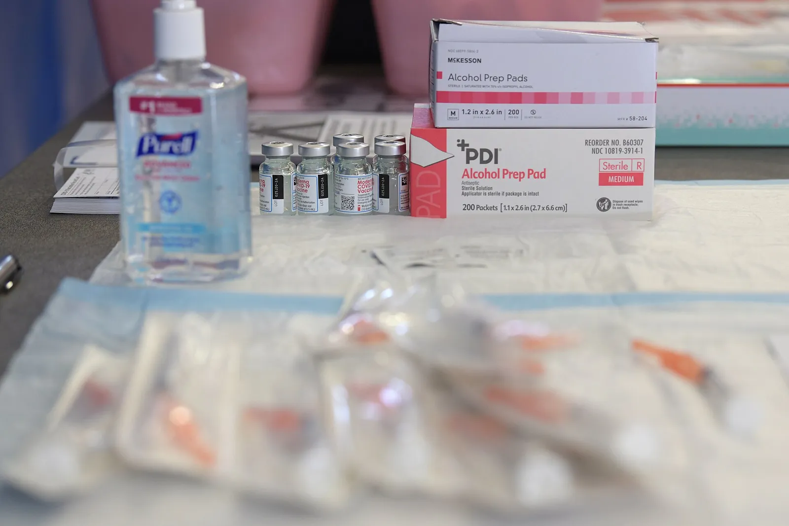 Iemand krijgt een vaccinatie (archiefbeeld, ter illustratie)