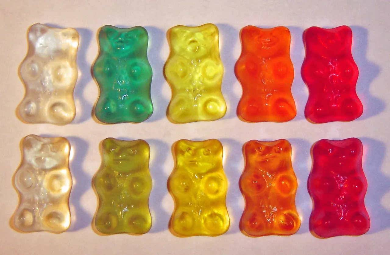 Kleurrijke gummisnoepjes (ter illustratie)