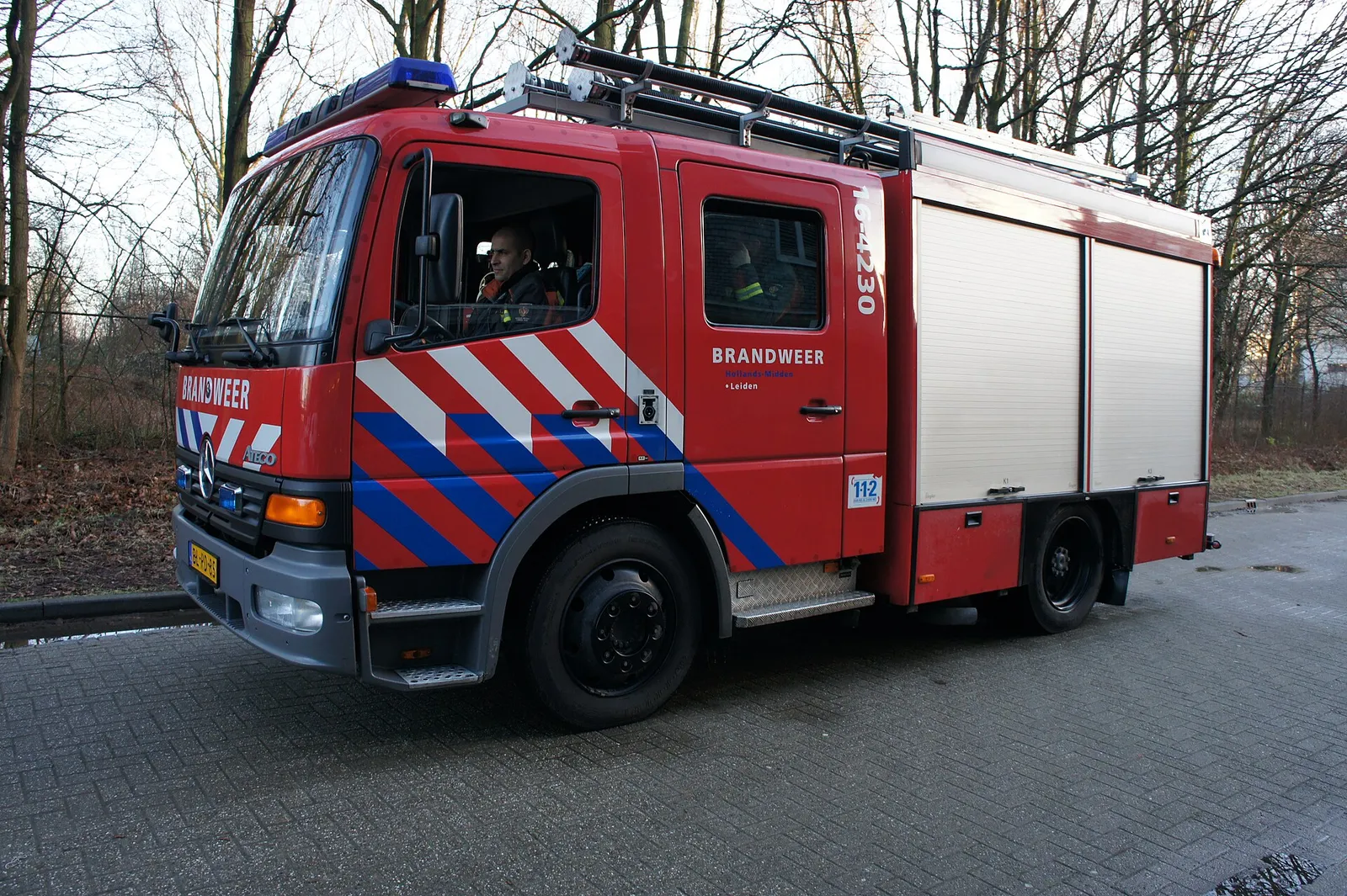 Een brandweerwagen (archiefbeeld, ter illustratie)