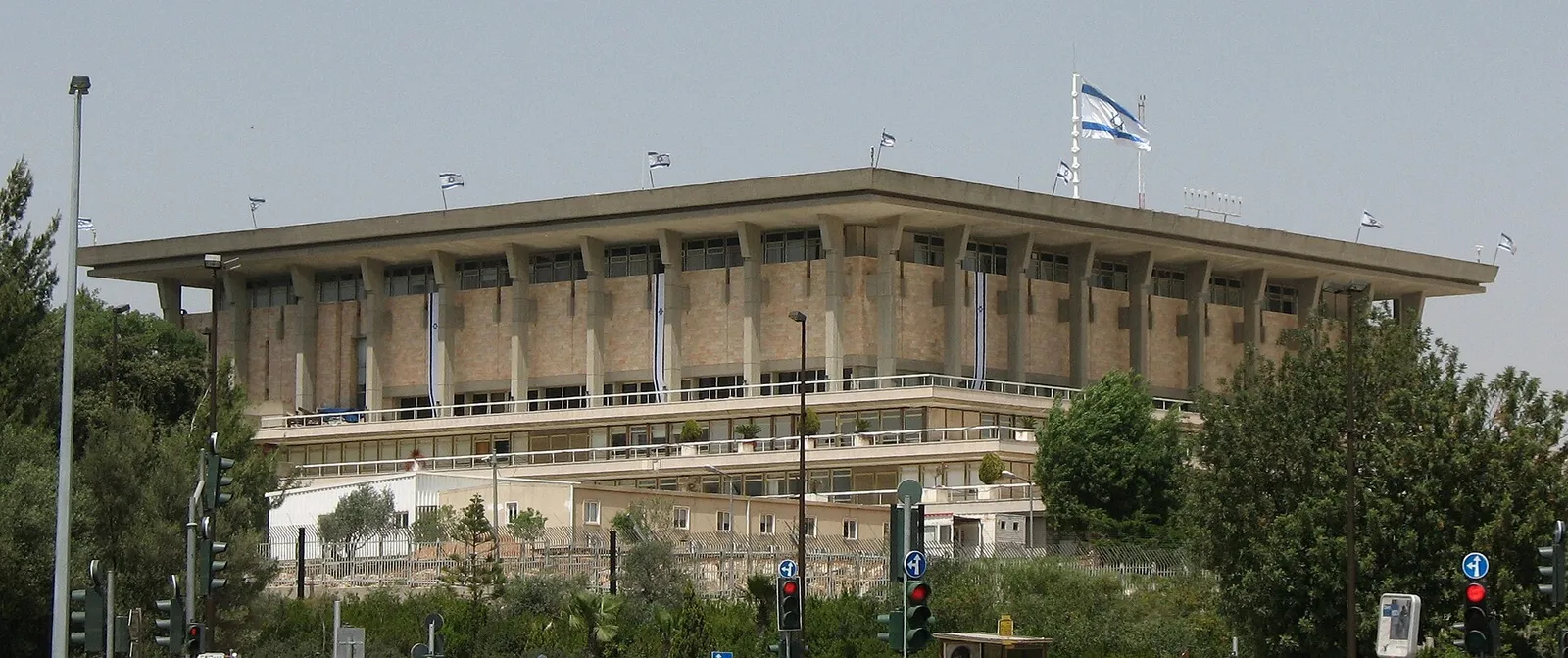 De Knesset, het Israëlische parlement in Jeruzalem (archiefbeeld)