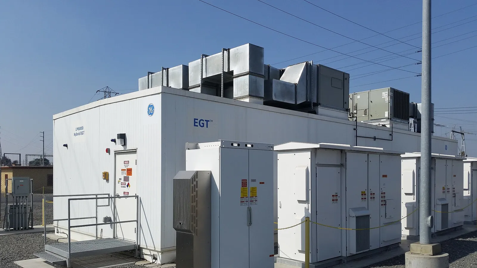 Een grootschalige batterijopslaginstallatie