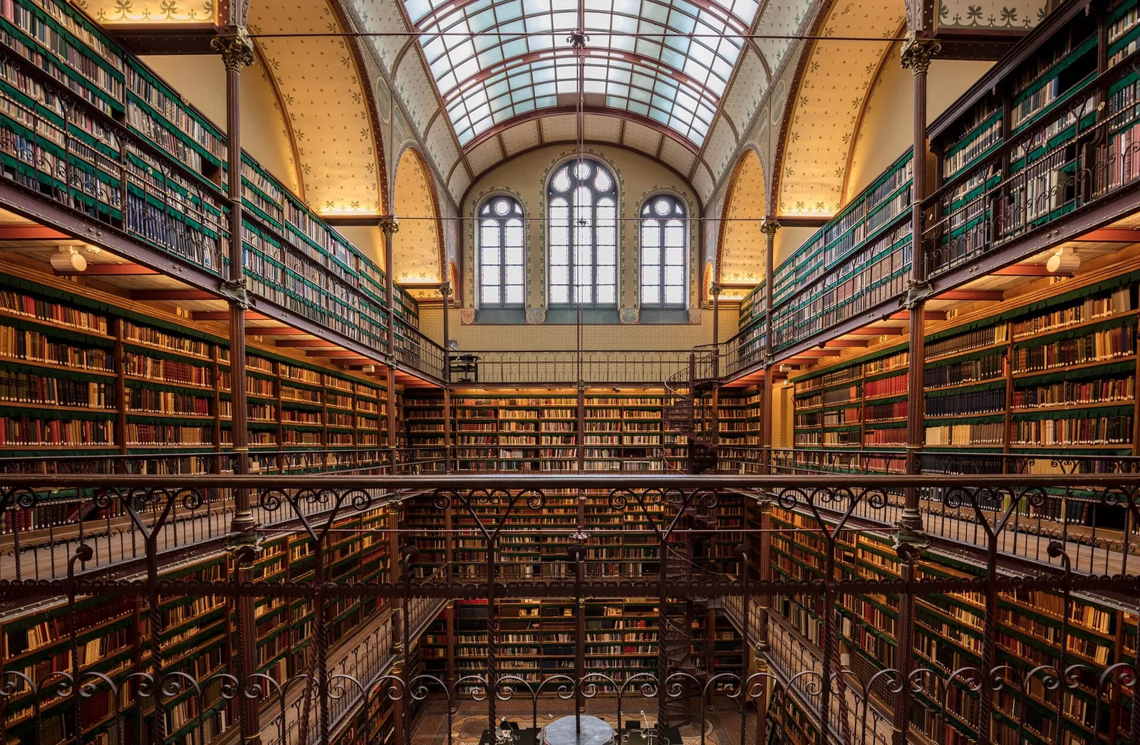 Een wetenschappelijke bibliotheek (archiefbeeld, ter illustratie)