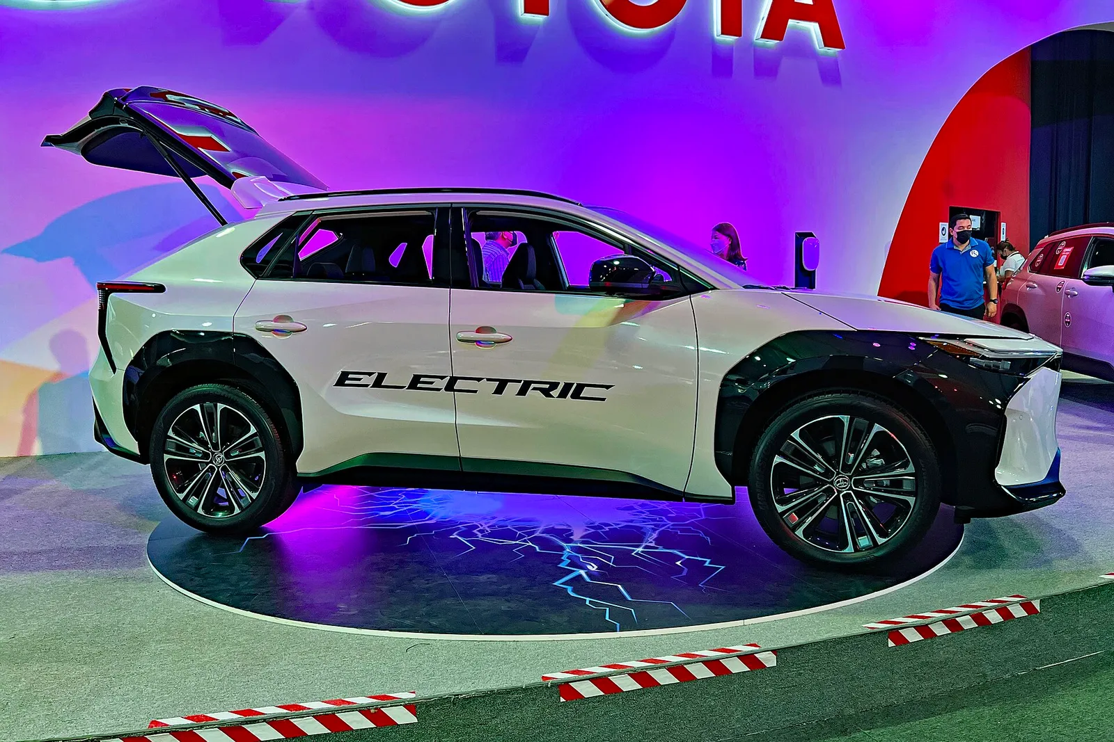 De elektrische Toyota bZ4X (archiefbeeld)