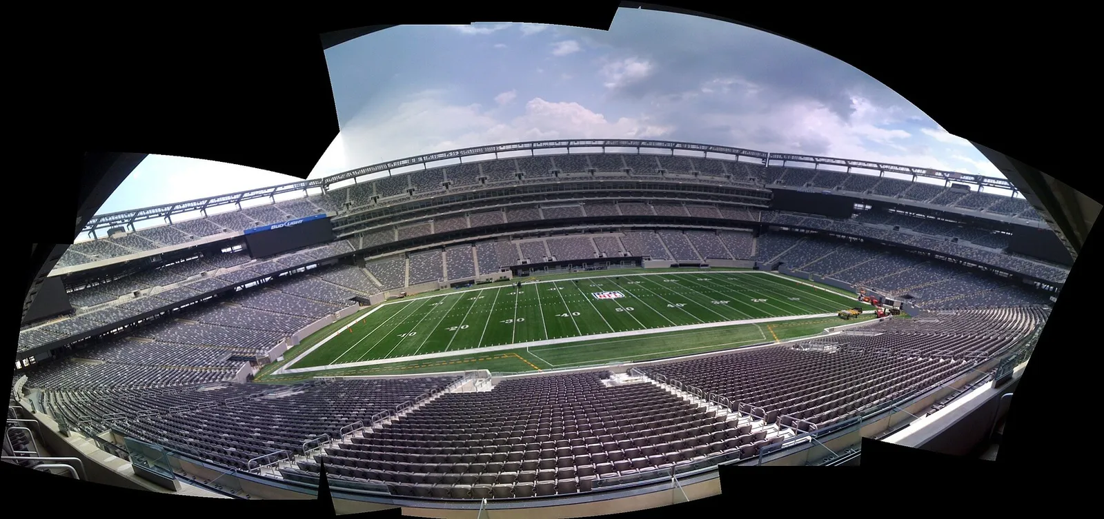 Het MetLife Stadium (voorheen Meadowlands Stadium) in East Rutherford, New Jersey