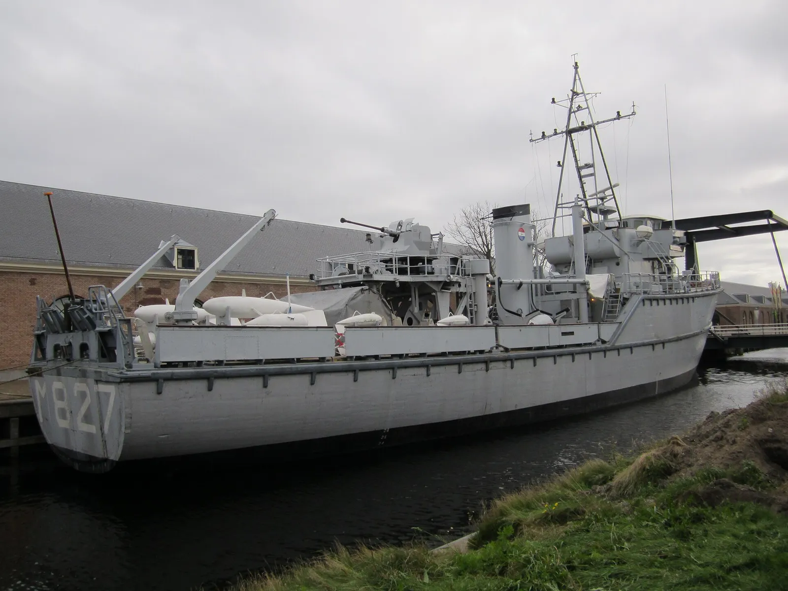 Een schip van de Koninklijke Marine (archiefbeeld)