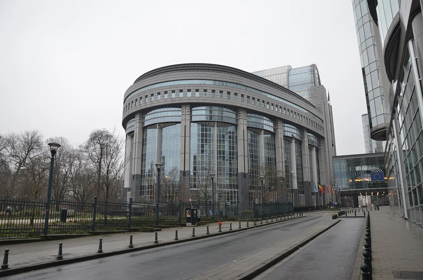 Het gebouw van het Europees Parlement in Brussel (archiefbeeld)