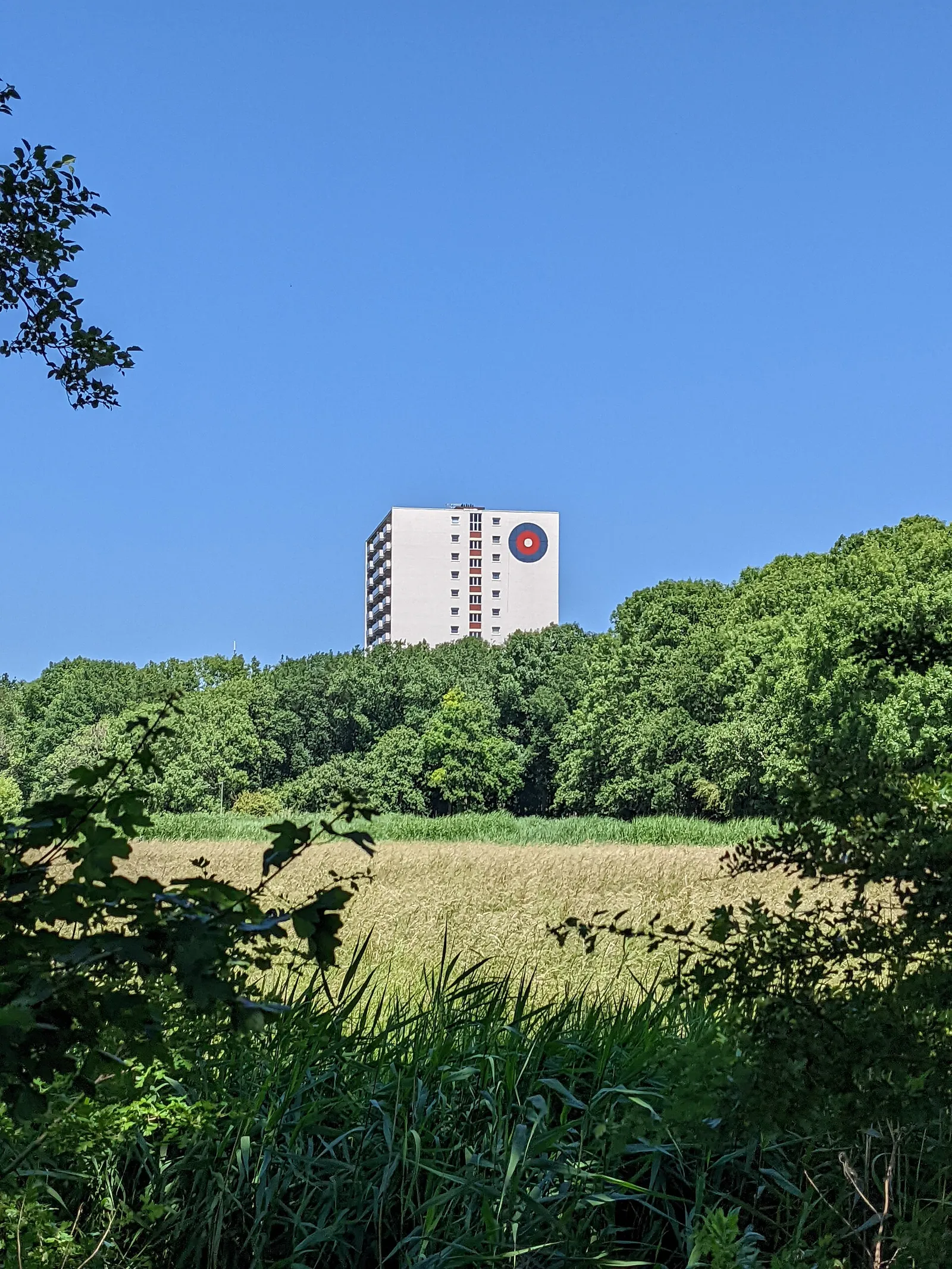Een flatgebouw (ter illustratie)