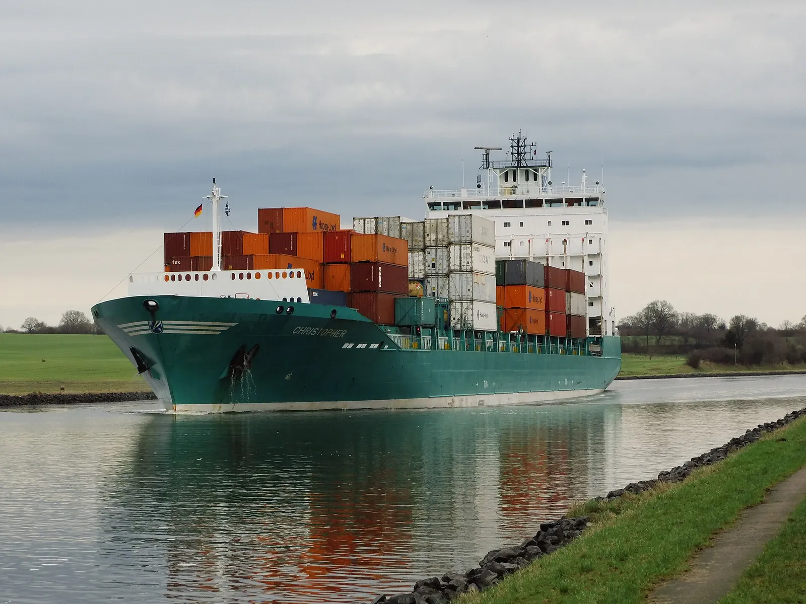 Een containerschip (archiefbeeld, ter illustratie)