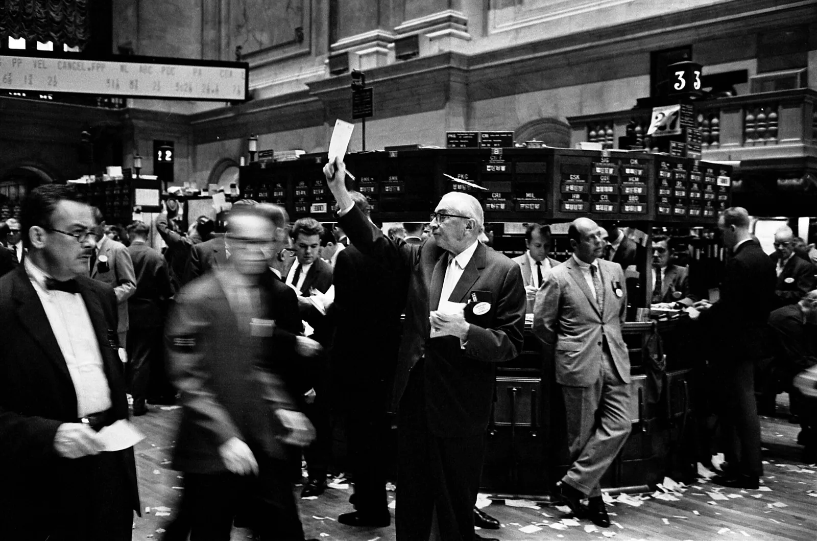 Handelaren op de vloer van de New York Stock Exchange (archiefbeeld, ter illustratie)