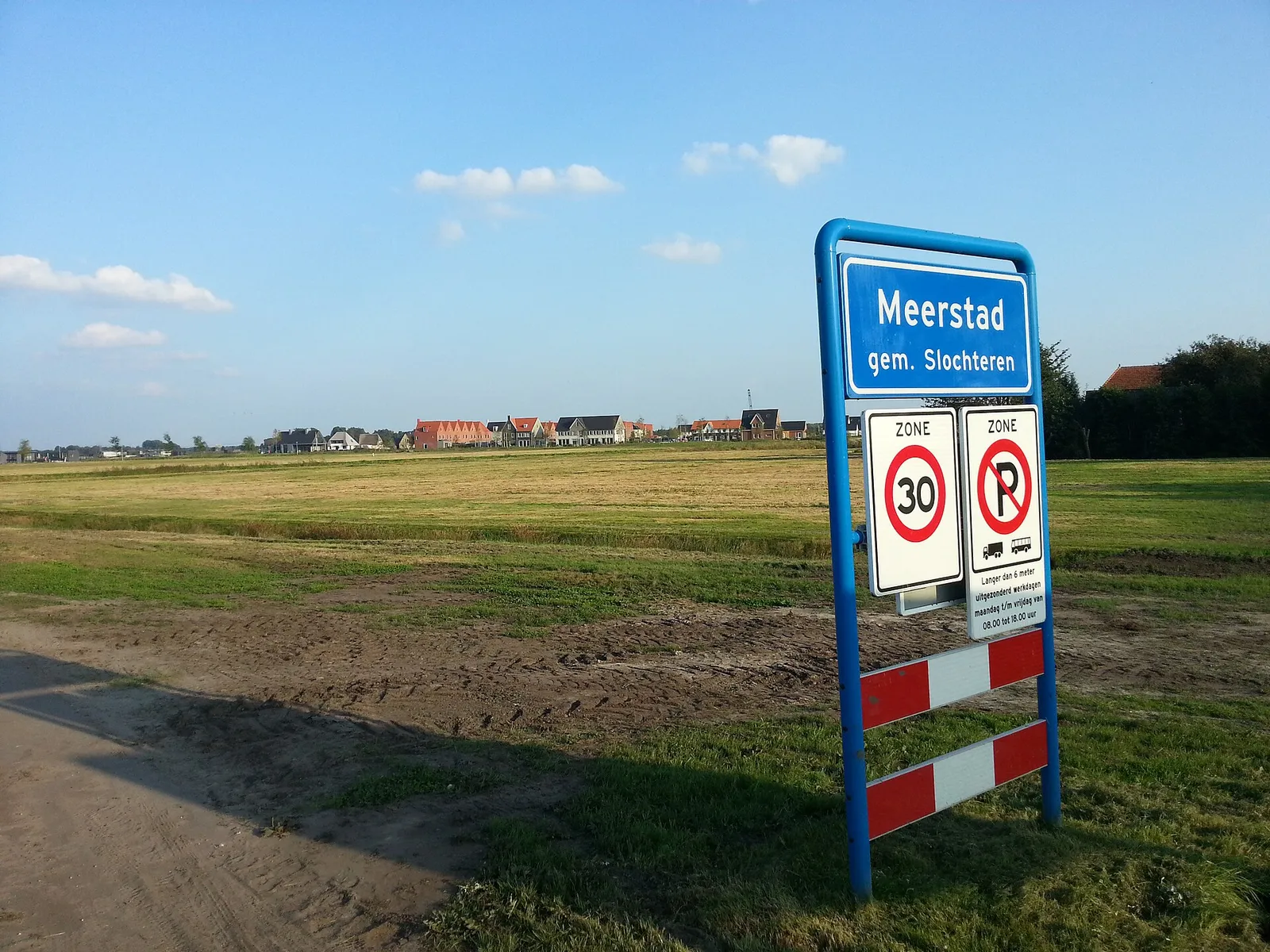 De woonwijk Meerstad bij Groningen (archiefbeeld, 2014)