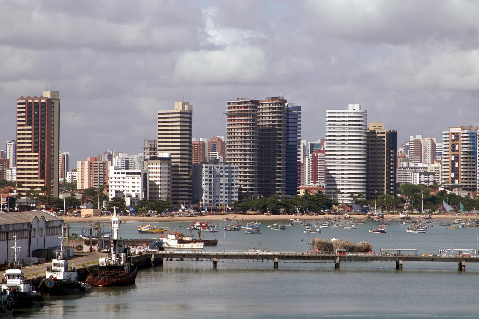 De stad Fortaleza in Brazilië (archiefbeeld)