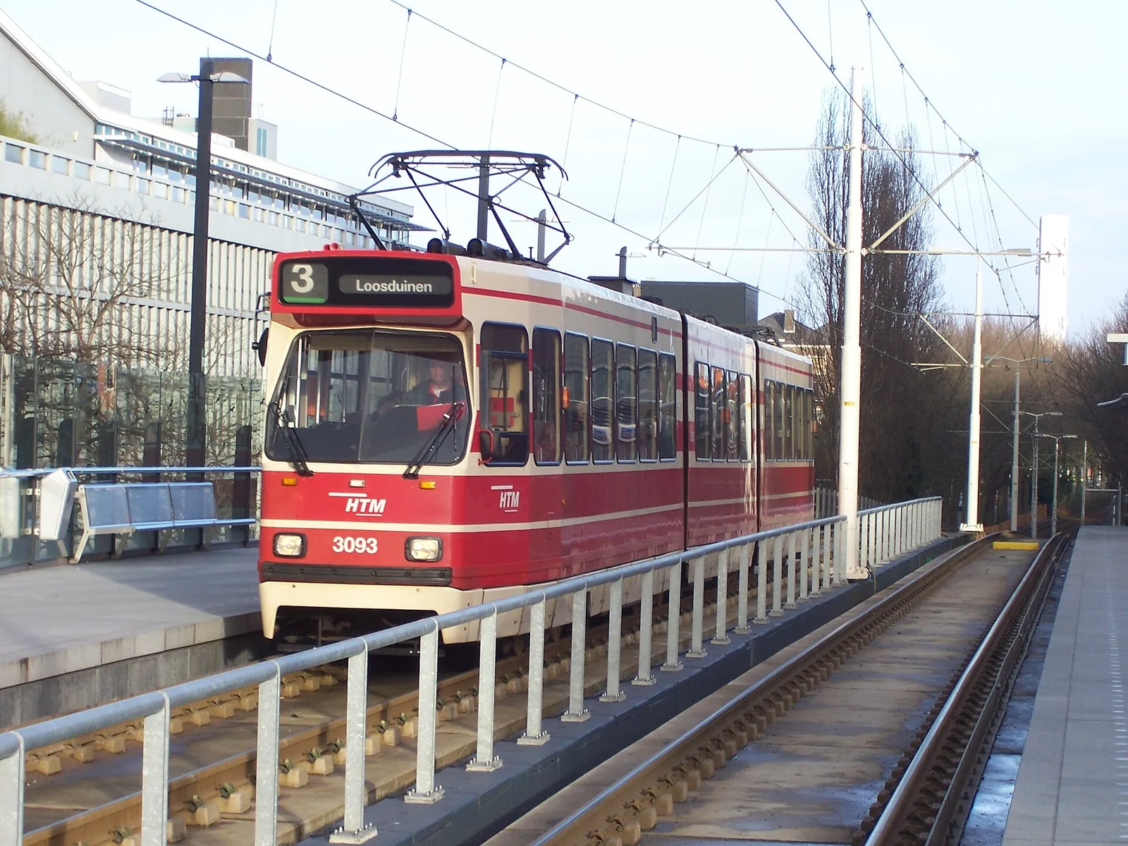 Een HTM-tram in Den Haag (archiefbeeld)