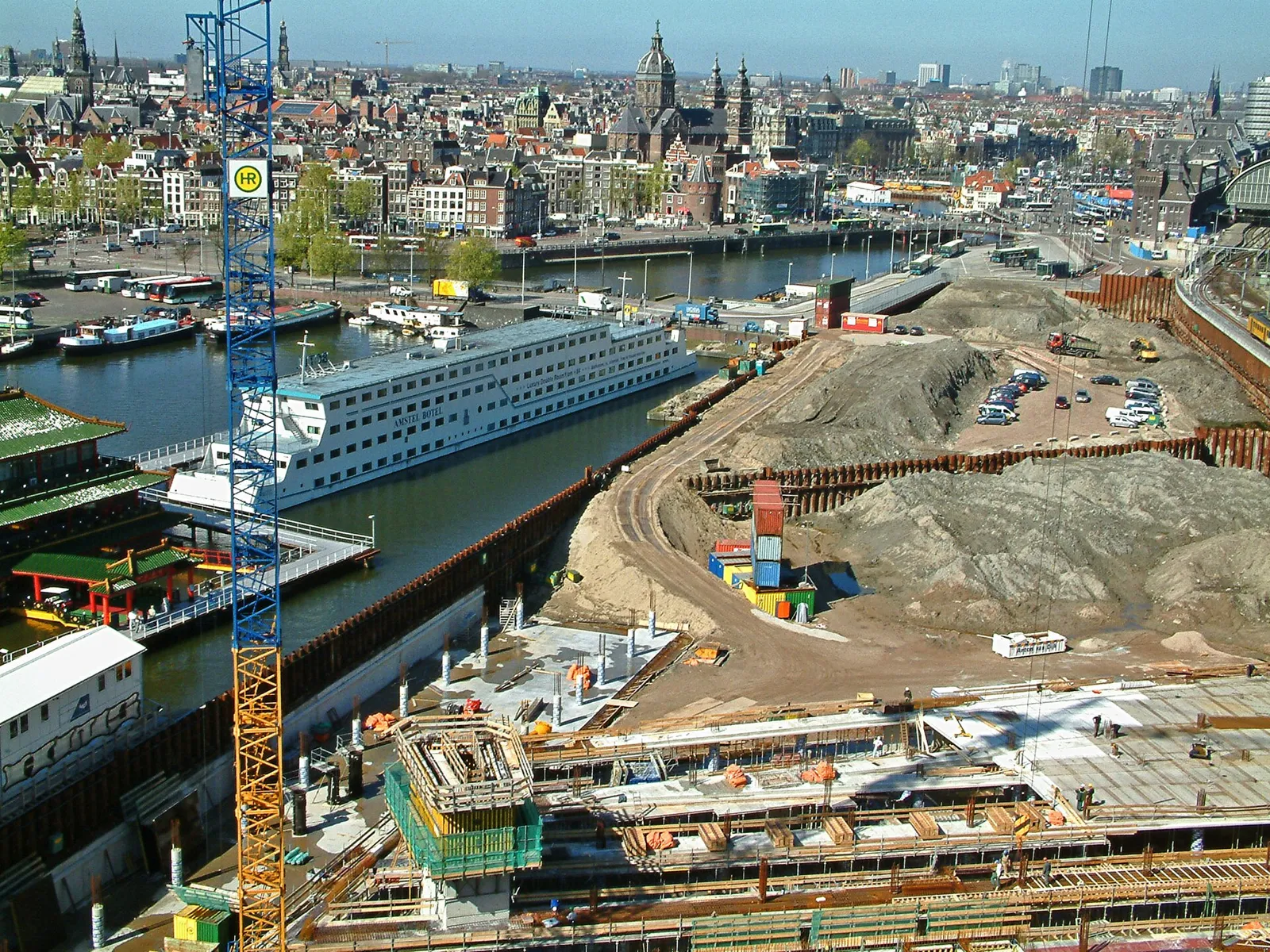 Stadsgezicht van Amsterdam (archiefbeeld)