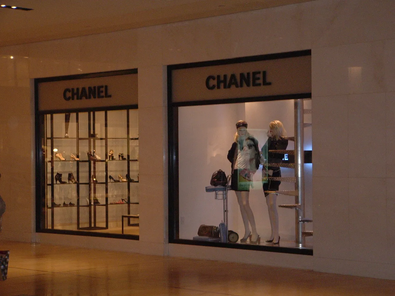 Een winkel van Chanel (ter illustratie)