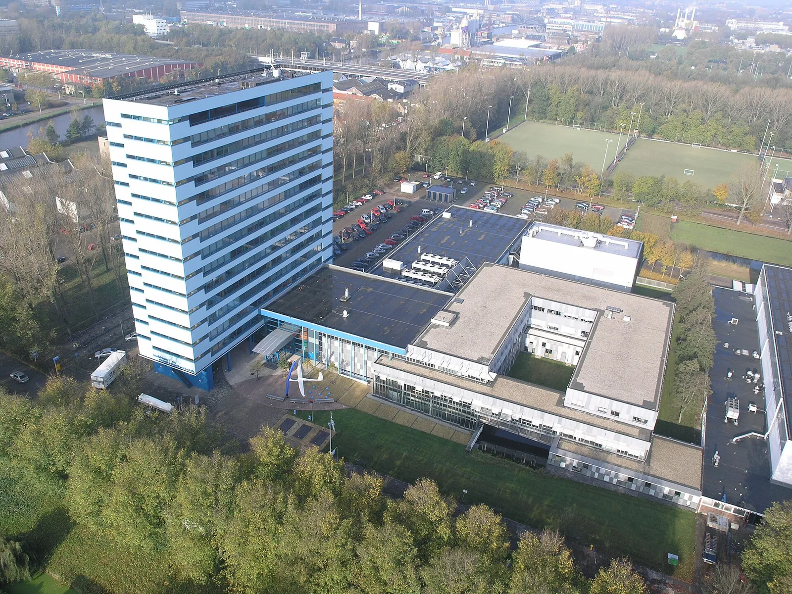 De faculteit Luchtvaart- en Ruimtevaarttechniek van de TU Delft