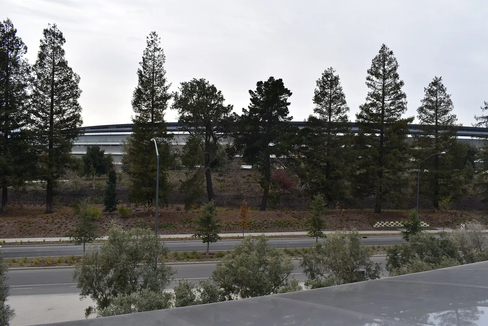Het hoofdkantoor Apple Park in Cupertino (archiefbeeld)