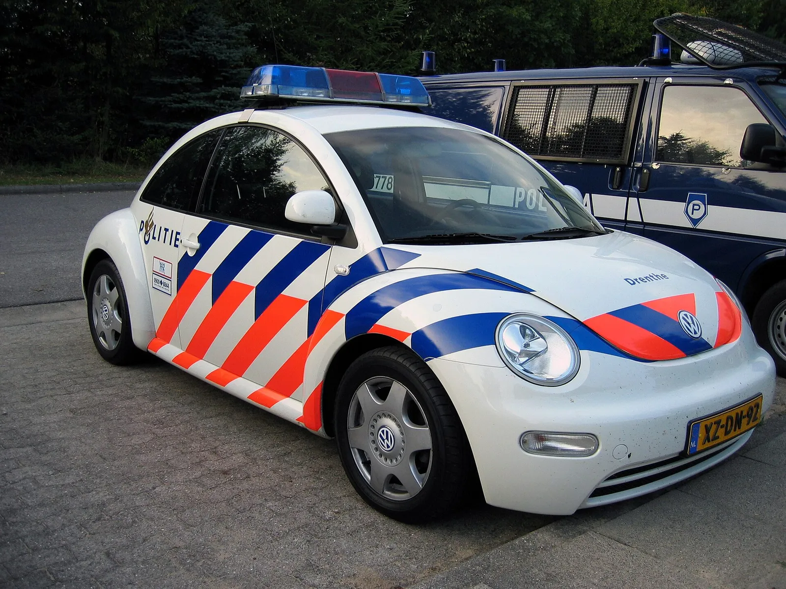 Een Nederlandse politiewagen (archiefbeeld, ter illustratie)
