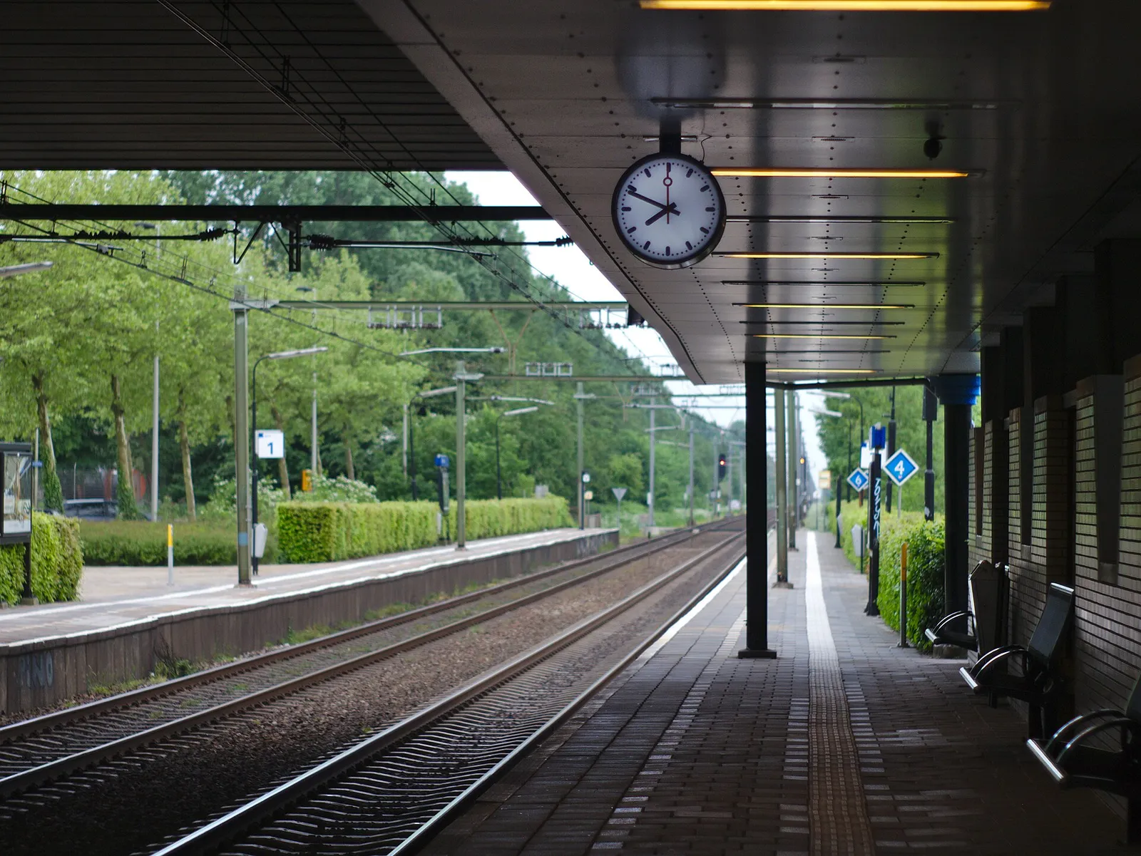Spoor richting Rotterdam (archiefbeeld, ter illustratie)