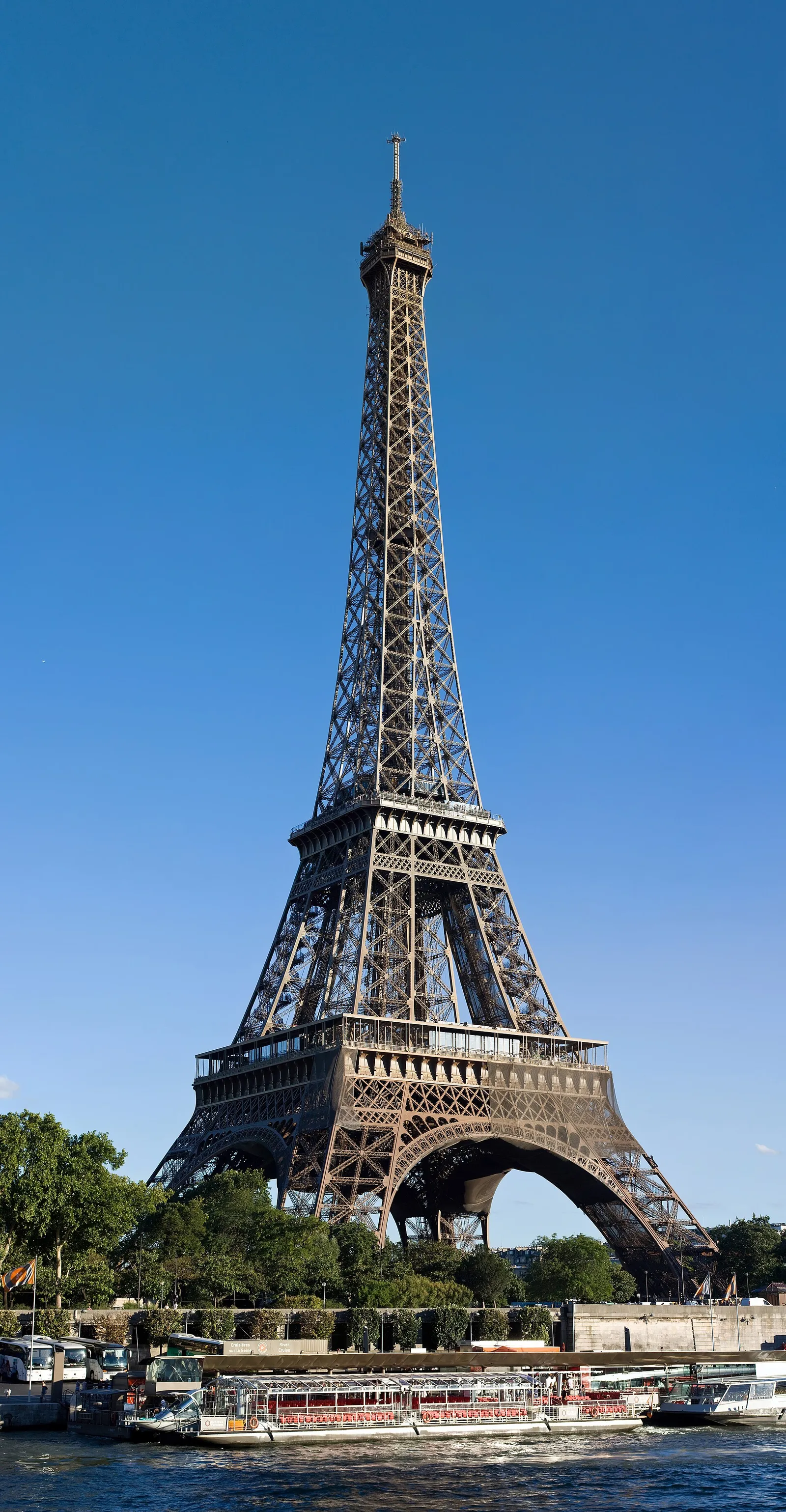 De Eiffeltoren in Parijs