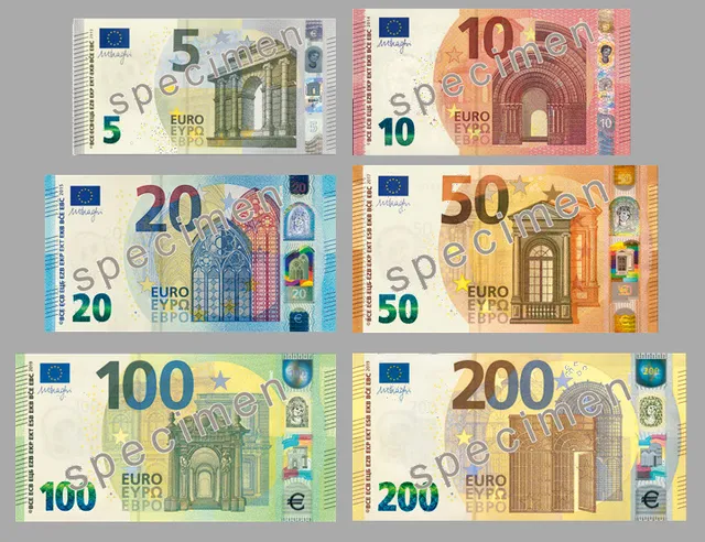 Eurobiljetten (ter illustratie)
