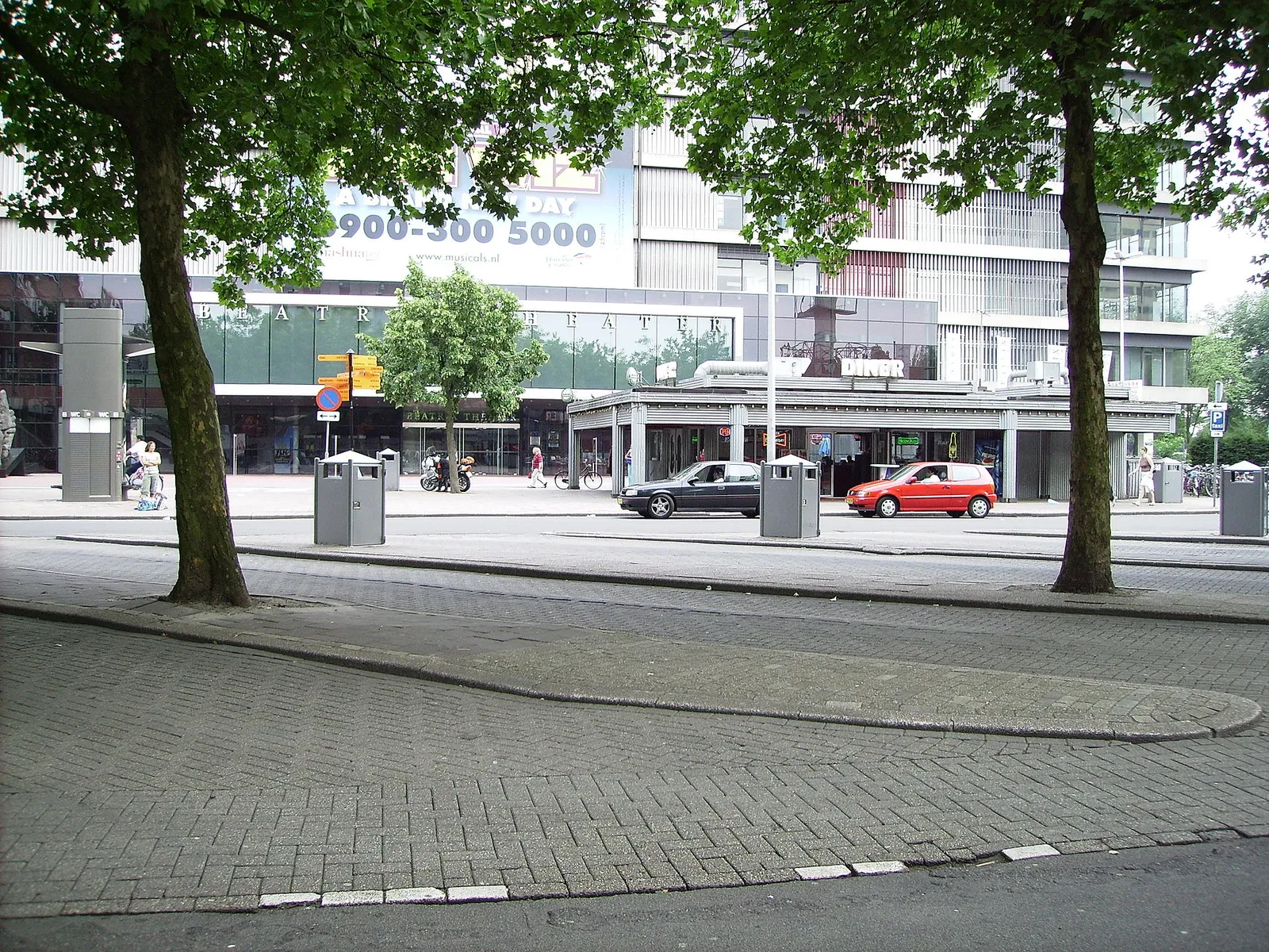 Het Beatrixtheater aan het Jaarbeursplein in Utrecht, waar de musical werd gespeeld (archiefbeeld)