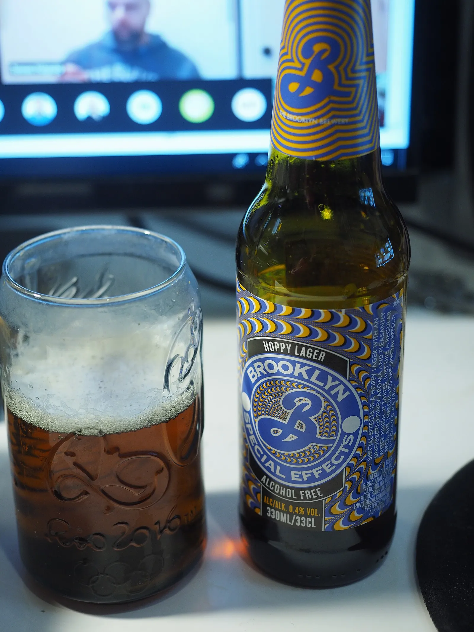 Een glas alcoholvrij bier (ter illustratie)