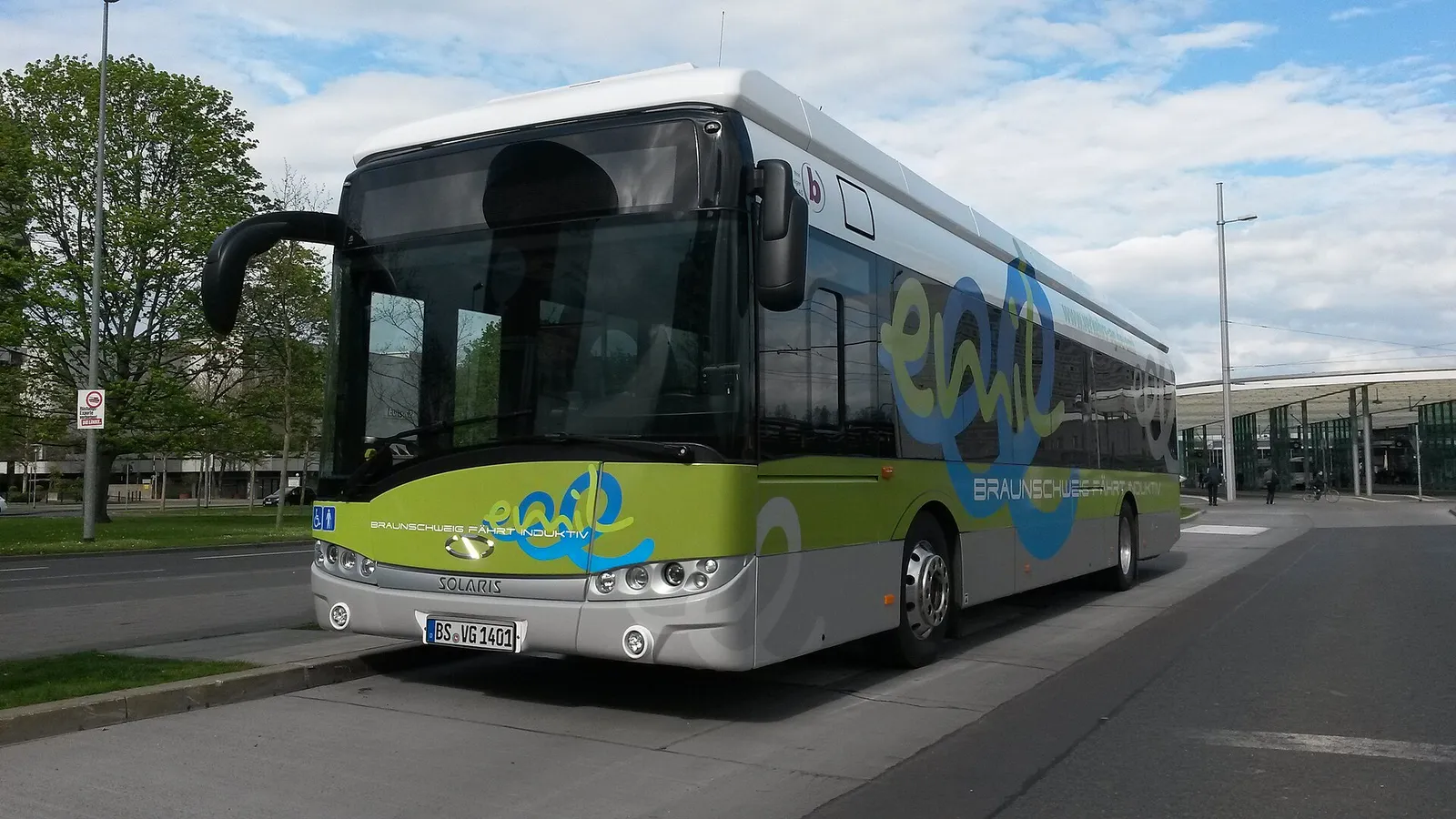 Een elektrische stadsbus (archiefbeeld, ter illustratie)